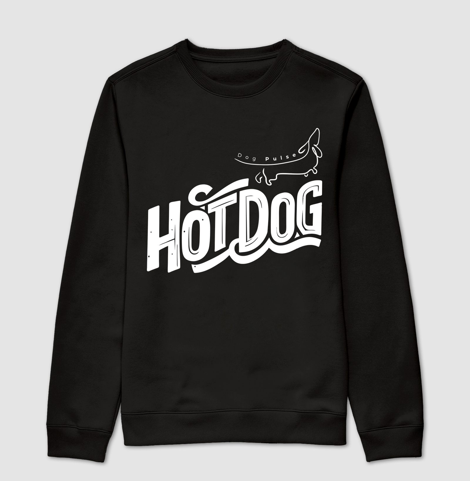 Suéter Moletom Dog Pulse Hot Dog - Puro Ketchup