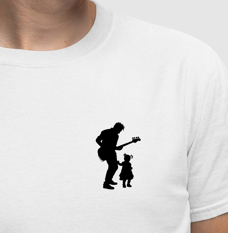 Pai e Filha Baixistas - Primeiro Solo com papai!