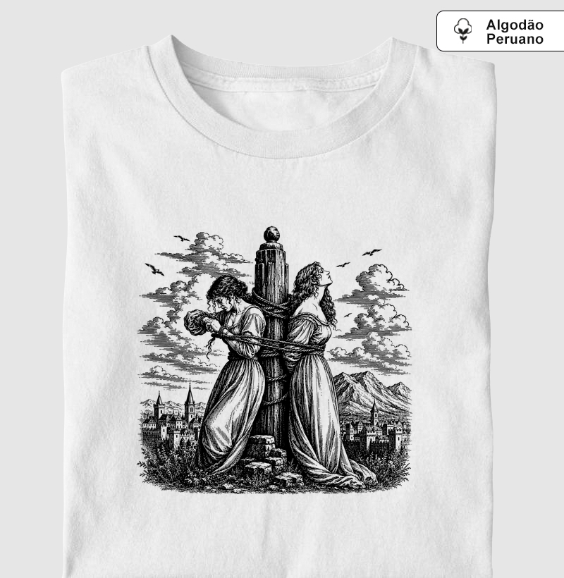 Era só um chá... - Camiseta Algodão Peruano