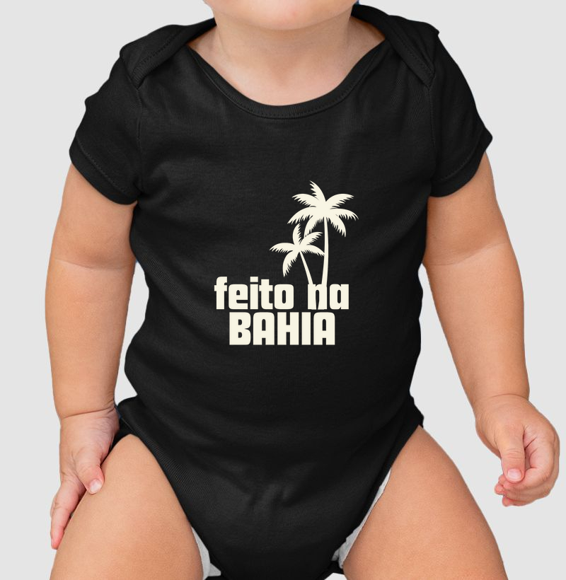 Body Infantil Feito na Bahia