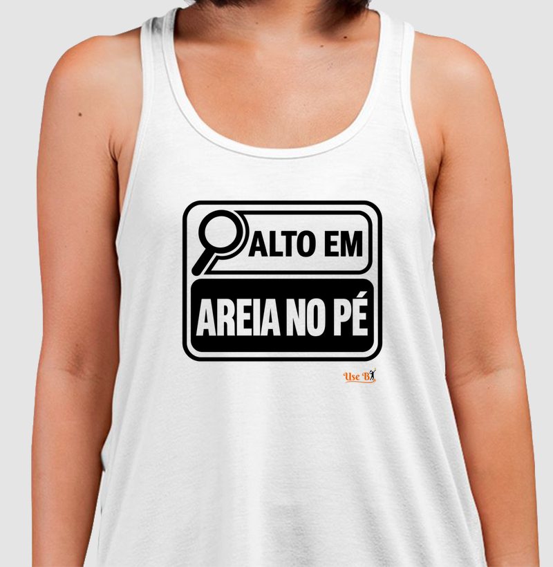 Alto em Areia no Pé