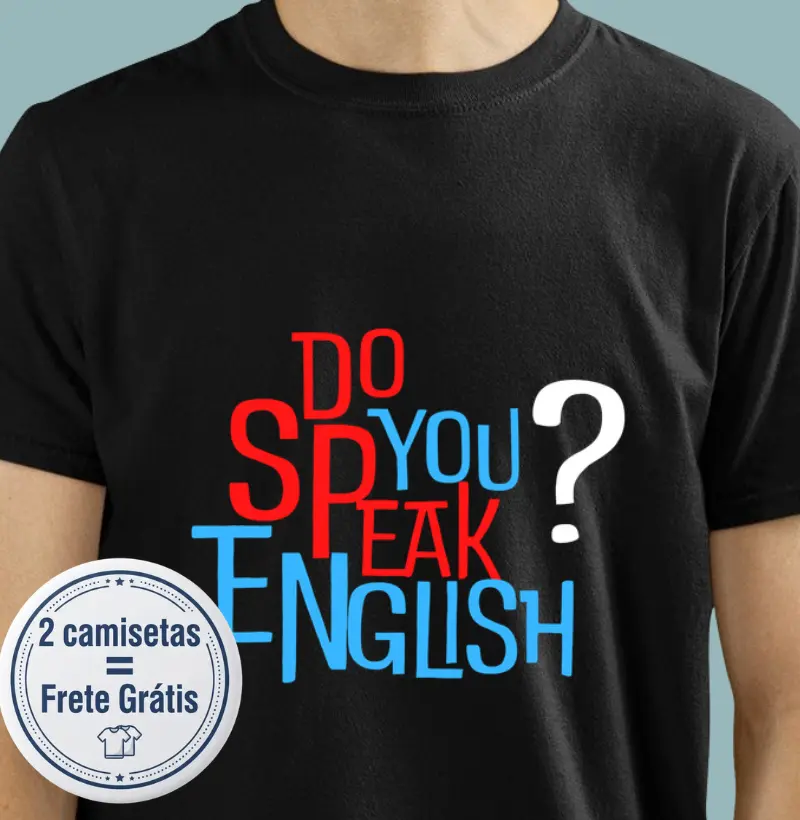 Camiseta Premium - Inglês