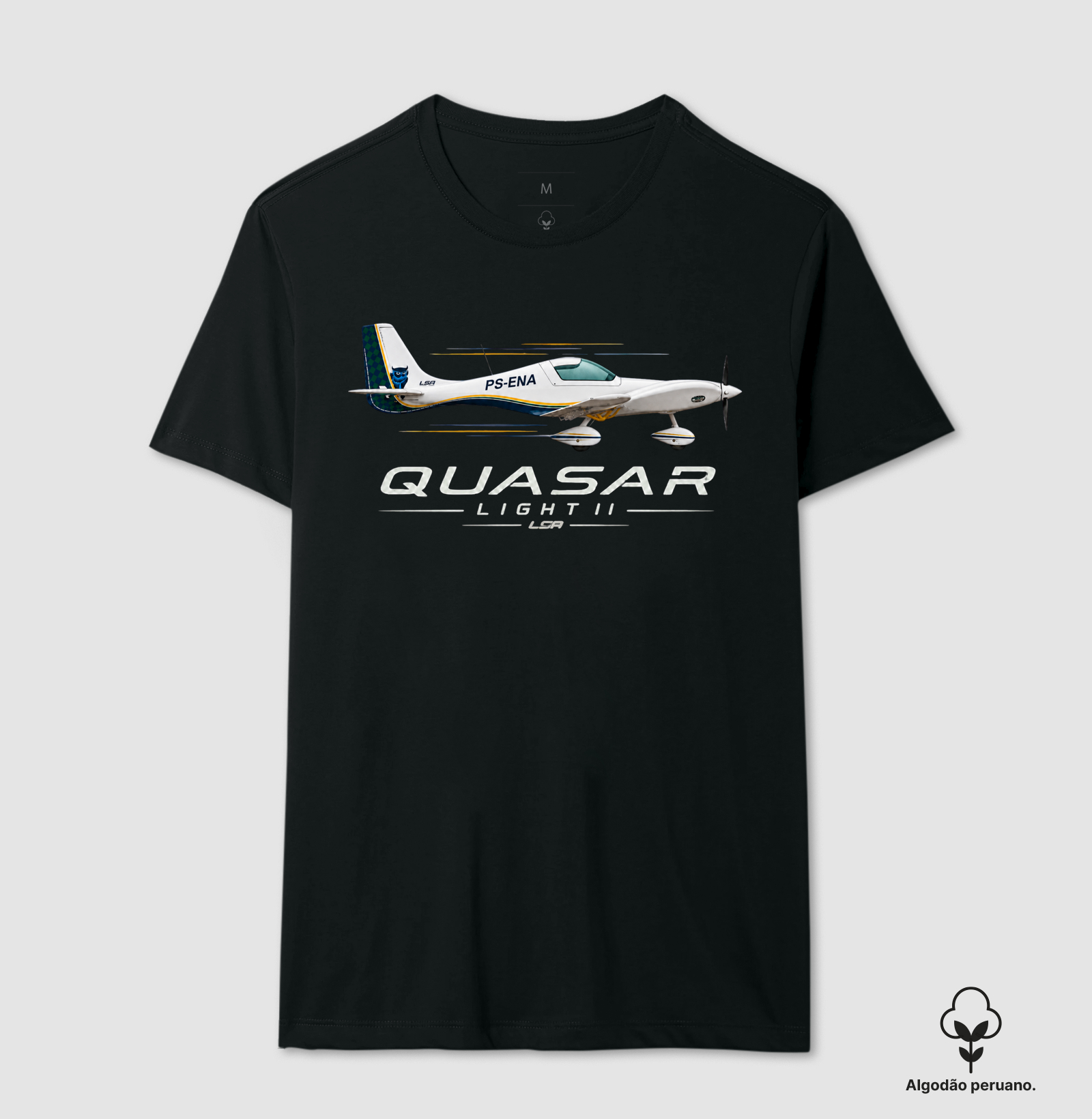 Quasar Lite II - Camiseta Algodão Peruano