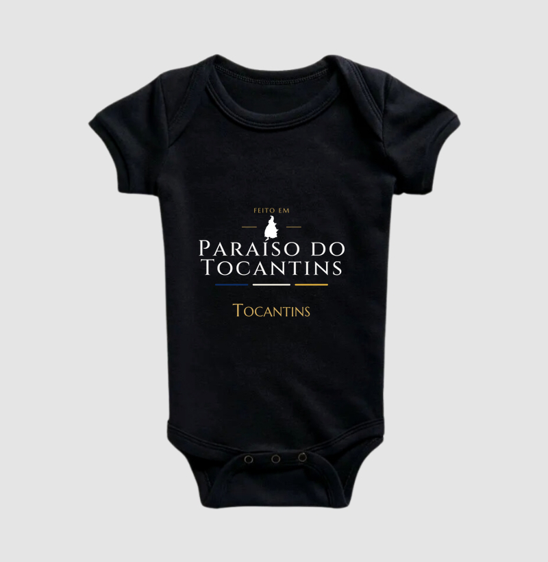 Feito em Paraíso do Tocantins TO - Body Infantil