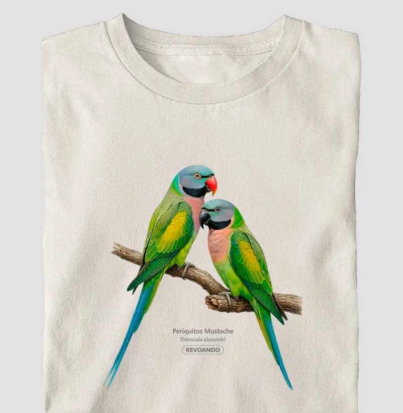 Traços Alados - Mustache - Oversized