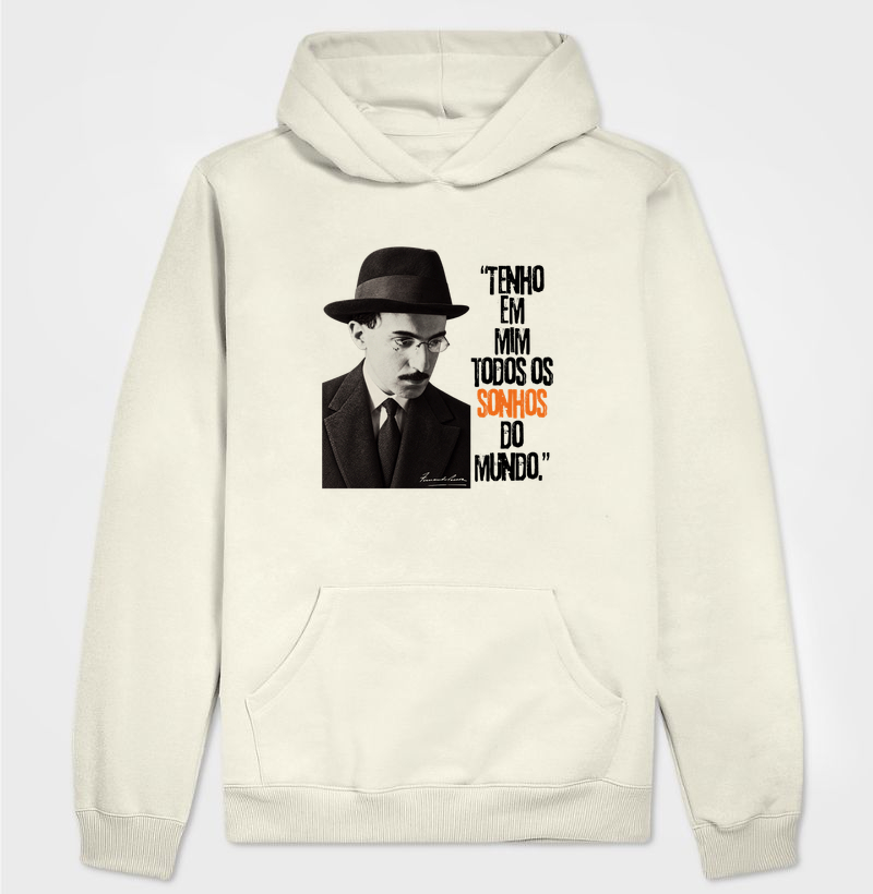 Tabacaria - Fernando Pessoa - Hoodie Moletom