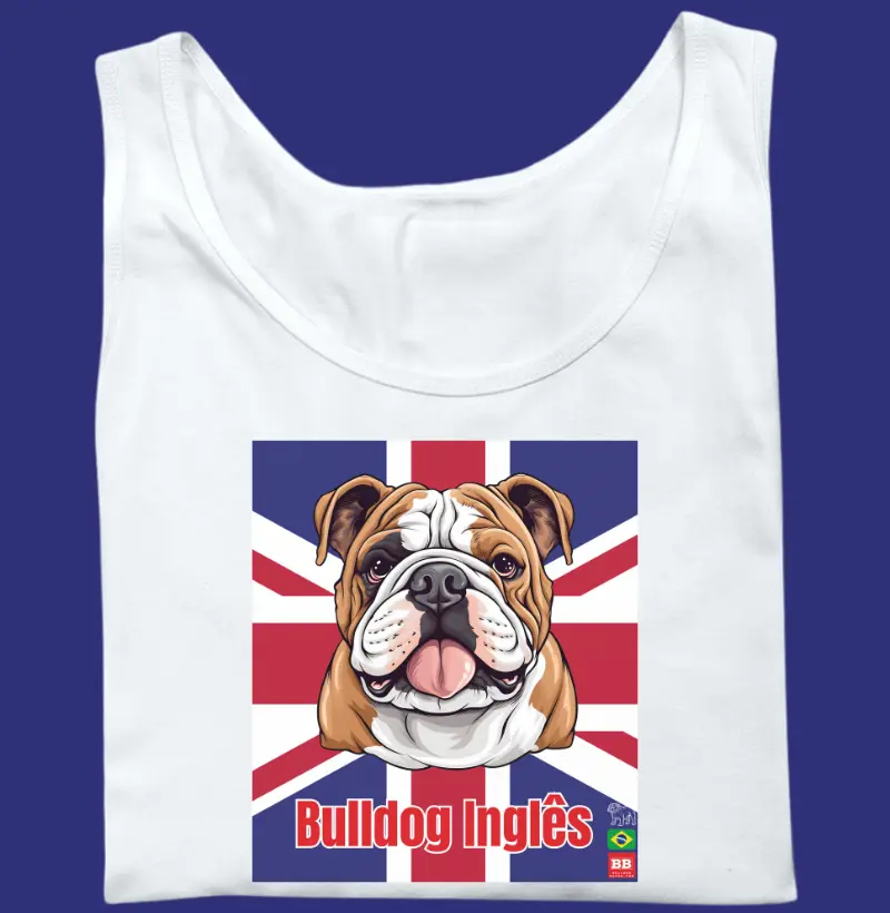 Regata Bulldog Ingles "Bandeira Inglaterra II"