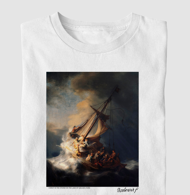 Cristo na Tempestade no Mar da Galileia (1633) - Rembrandt