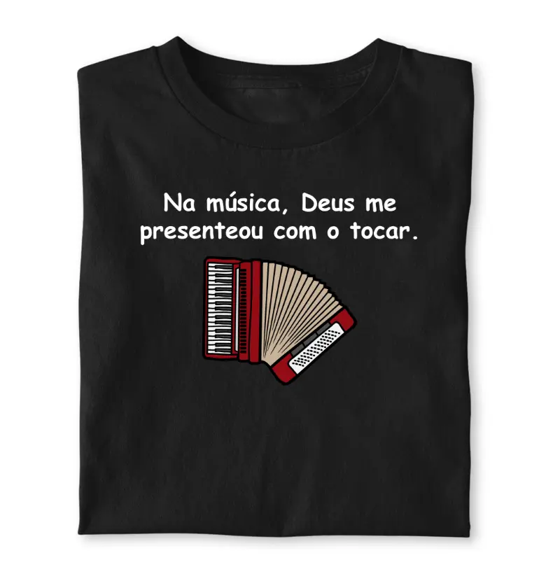 Sanfona (Na música Deus me presenteou com o tocar)