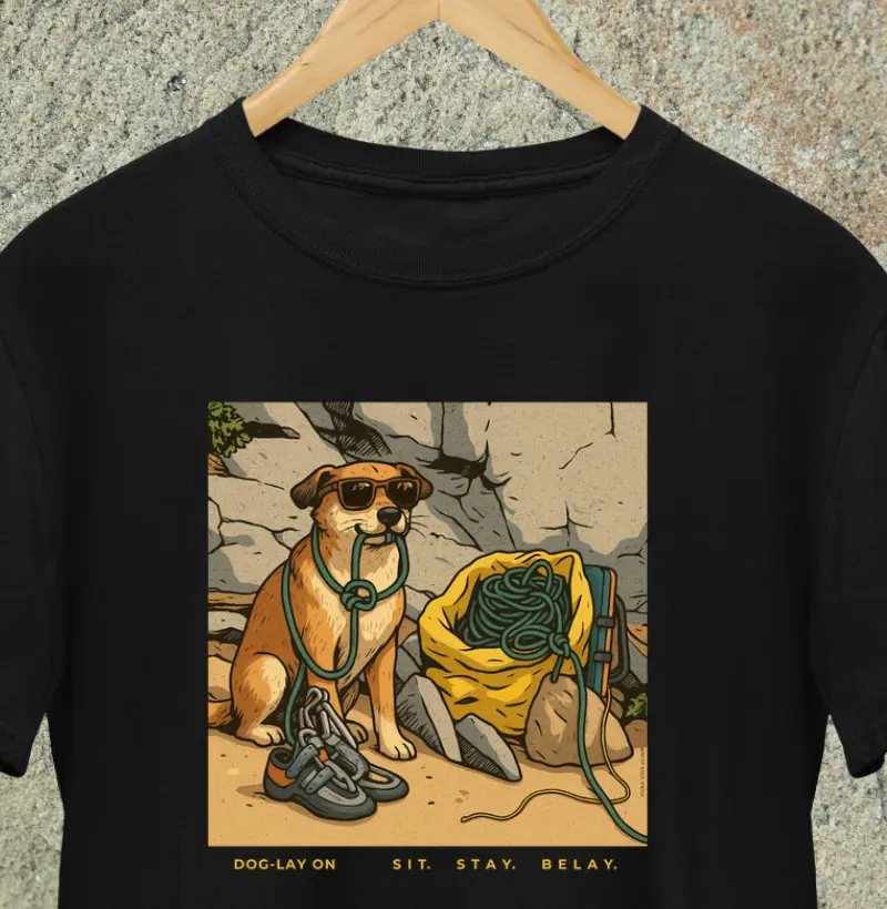 Dog On Belay