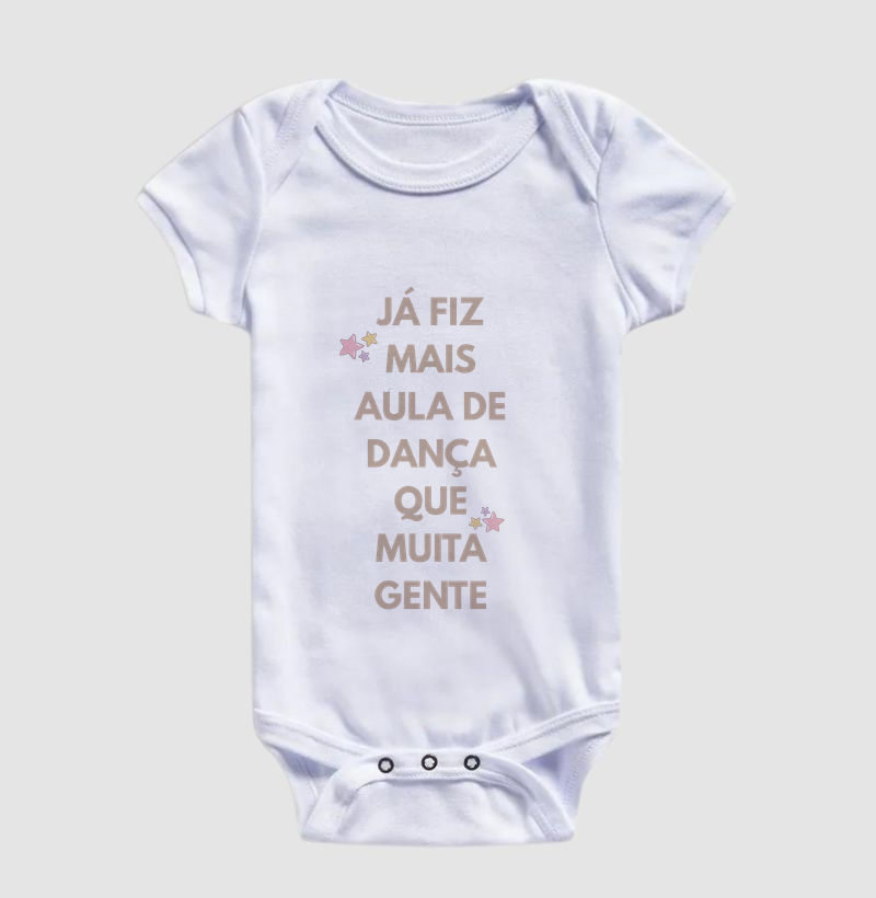 Já fiz mais aula de dança