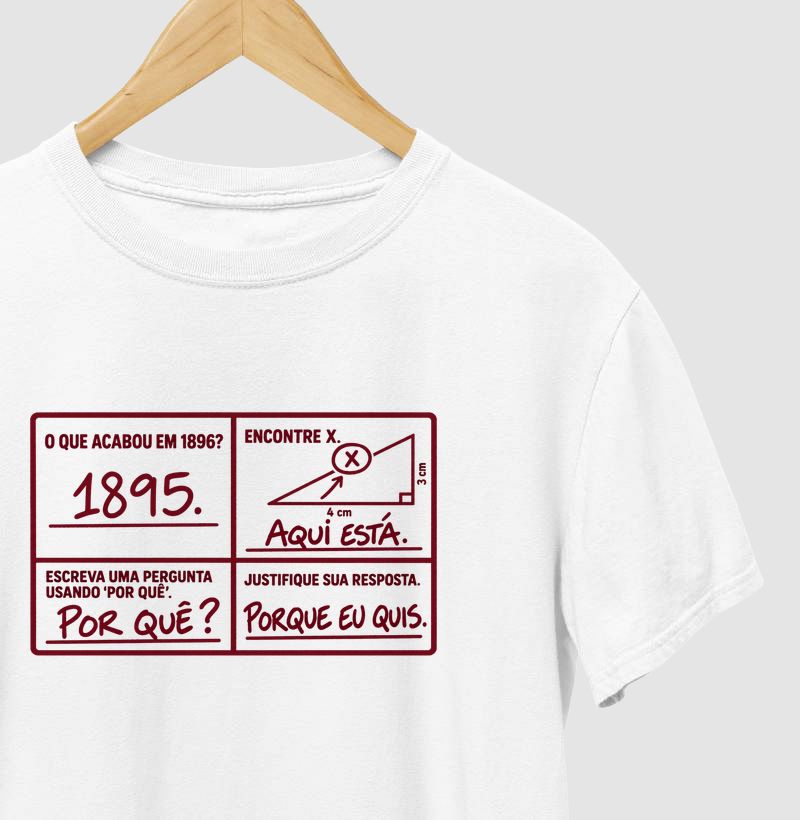 Camiseta Unissex Algodão Pérolas da Prova