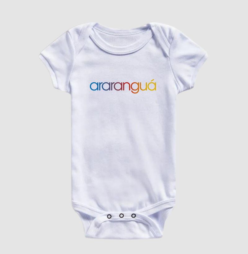 Body Infantil Araranguá Cores da Bandeira