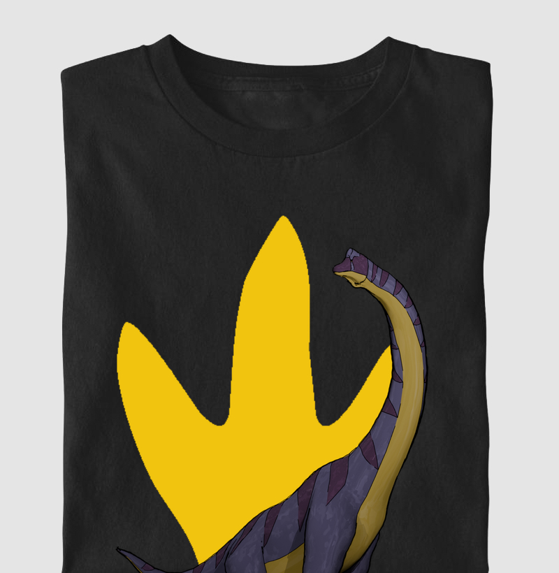 Camiseta Dinossauro Braquiossauro Algodão Premium Dinoloco