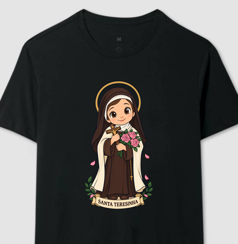 Santa Terezinha estilo chibi