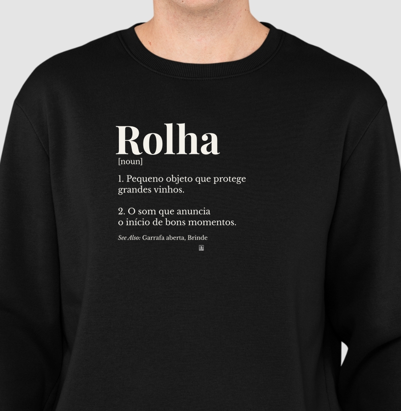 Moletom Rolha — Wine Dictionary