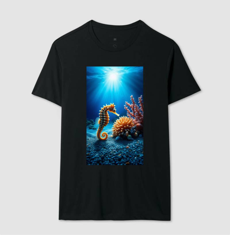 camiseta cavalo marinho 1