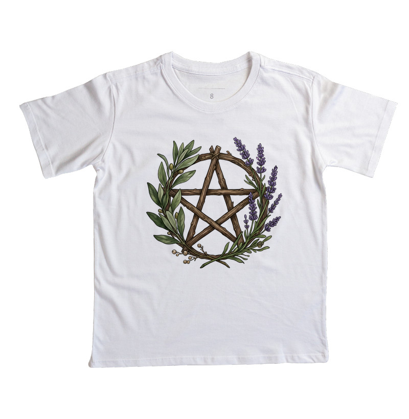 Pentagrama Natural - Camiseta Infantil