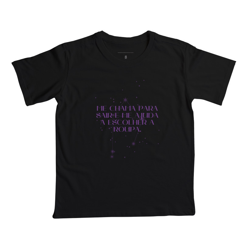 Camiseta Infantil Libra Constellation