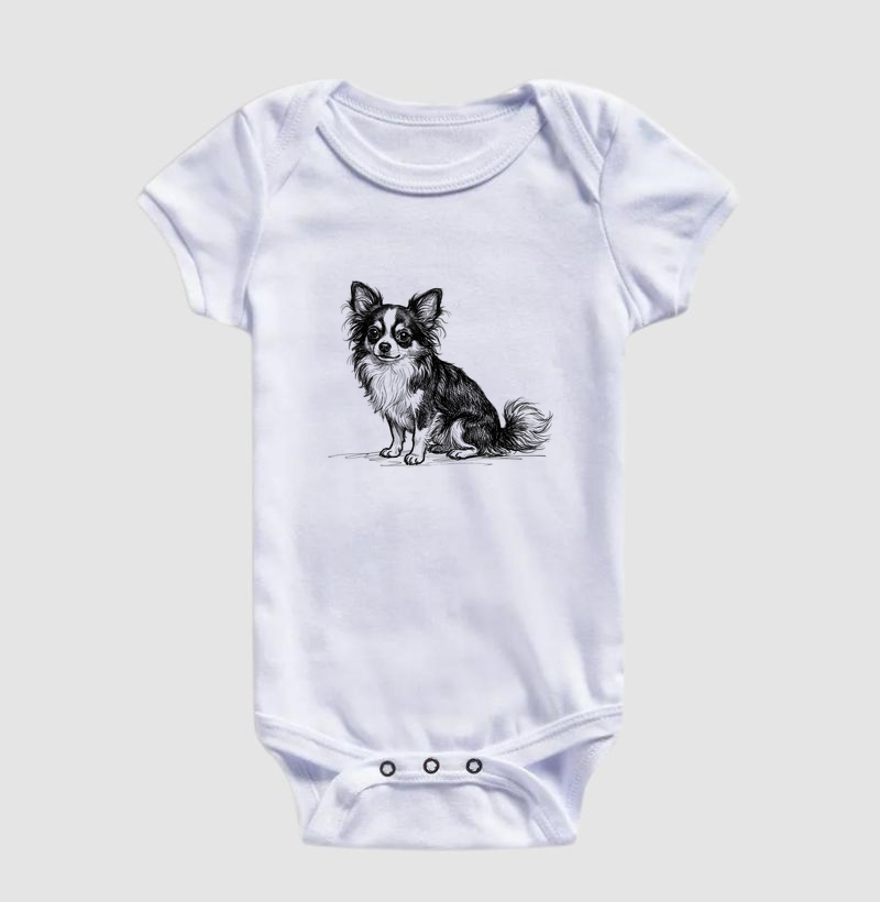 Chihuahua - Desenho 3 - Body Infantil