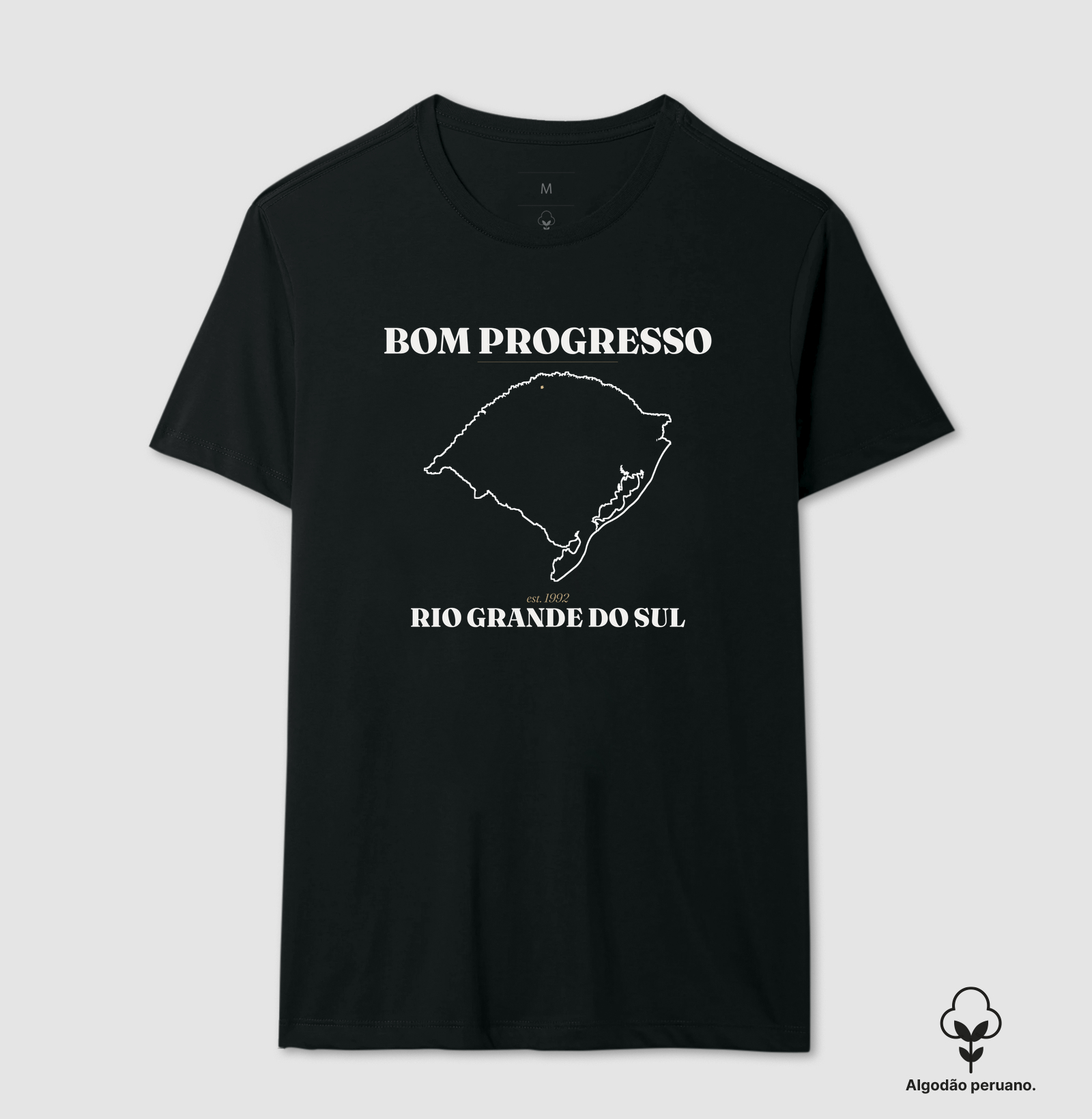 Bom Progresso | Legado RS - Camiseta Algodão Peruano