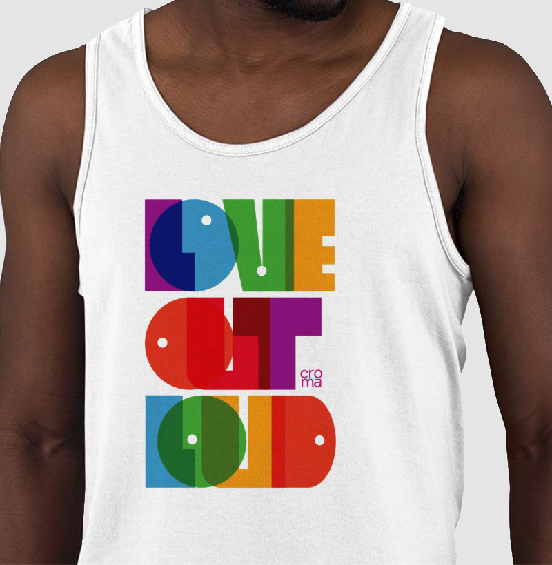 Camiseta Regata Love Out Loud