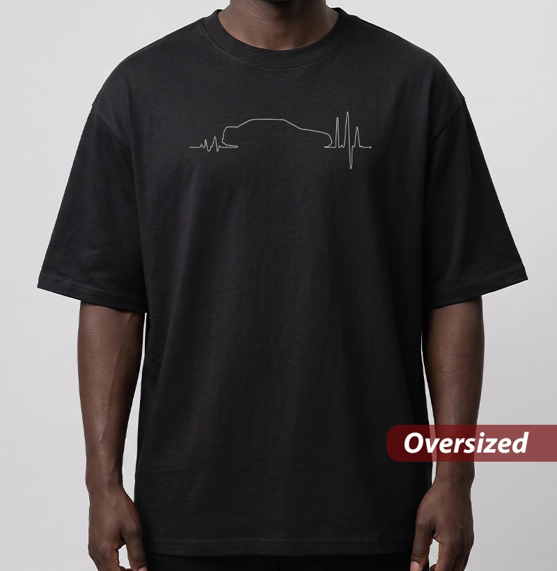 Eletrocardiograma Santana | Anos 90 - Camiseta Oversized