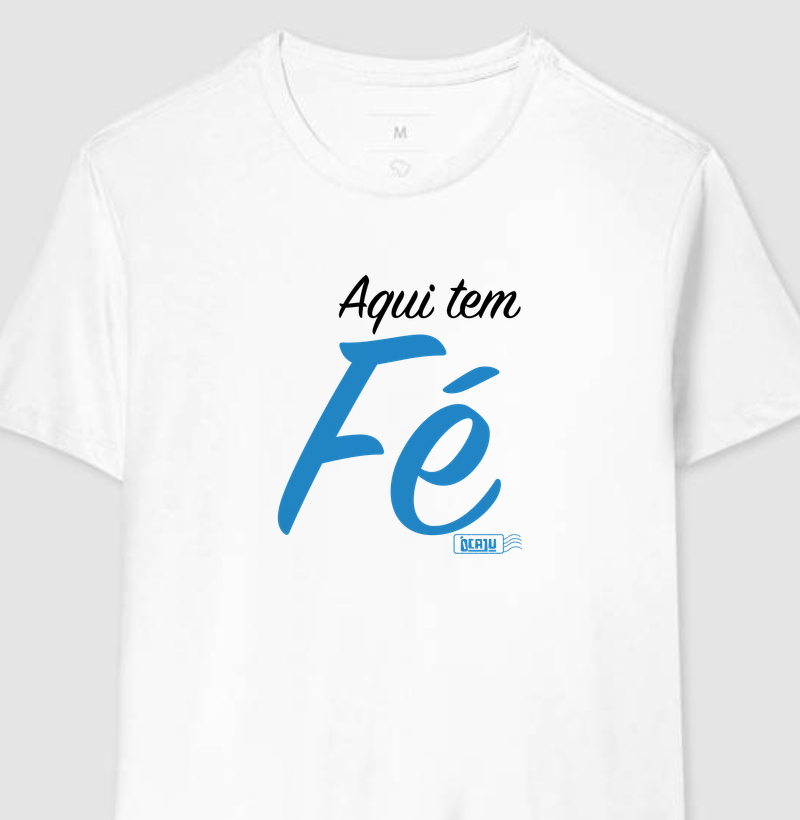 Aqui tem fé.