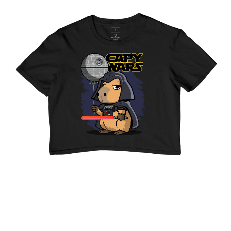 Camiseta Capy Vader 3 - Cropped