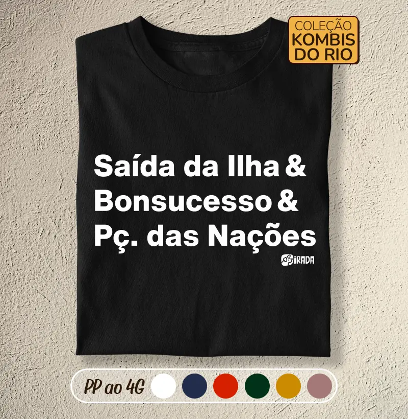 Saída da Ilha, Bonsucesso, Pç. das Nações