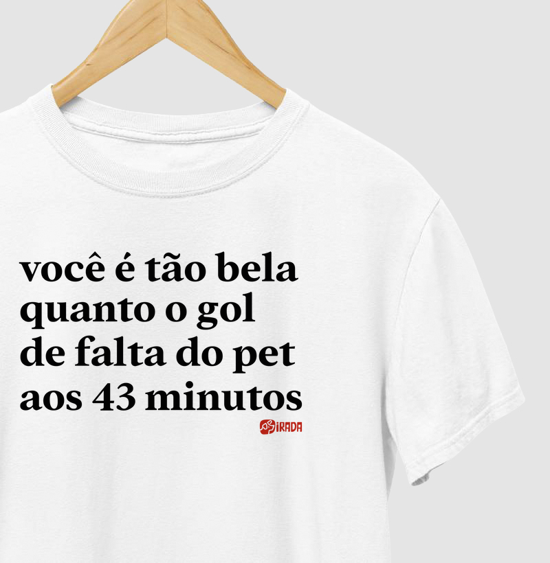 Bela quanto o Gol de falta do Pet