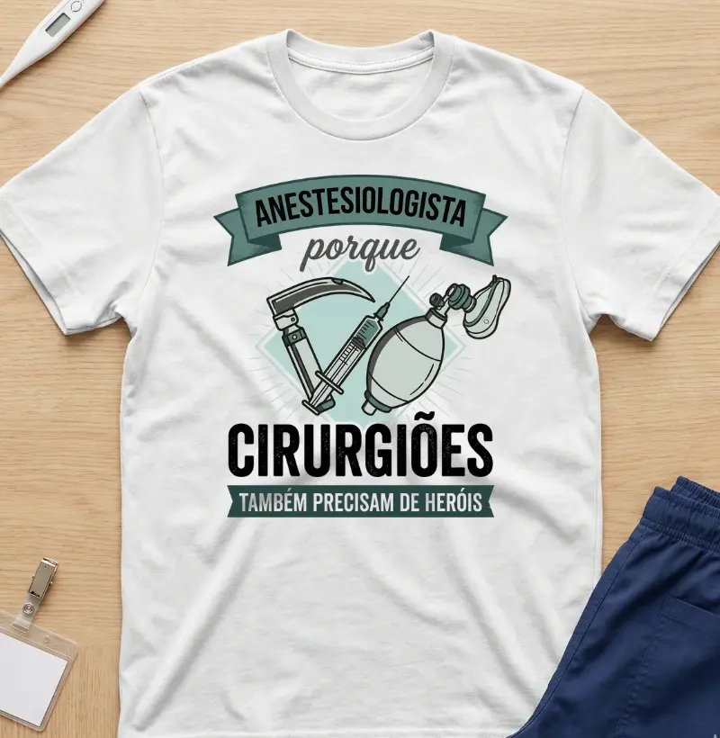 Camiseta - Anestesio: Herói