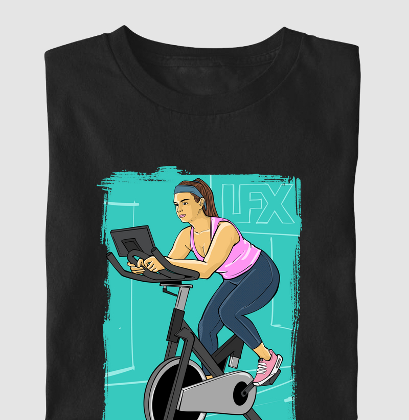 Mulher fazendo Ergométrica V01