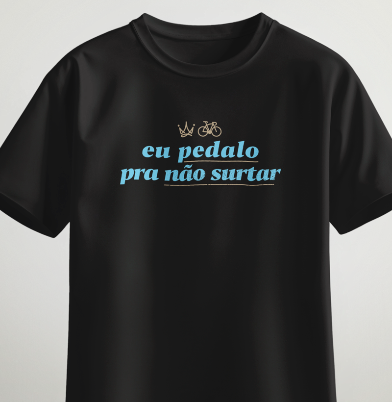 Eu pedalo pra não surtar