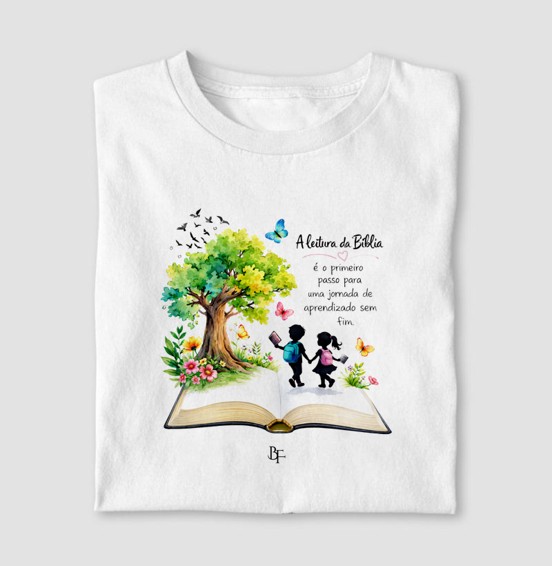 A leitura da bíblia é o primeiro passo para uma jornada de aprendizado sem fim