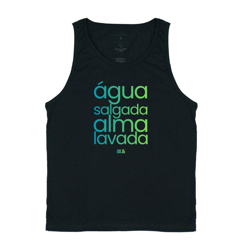 Água salgada alma lavada