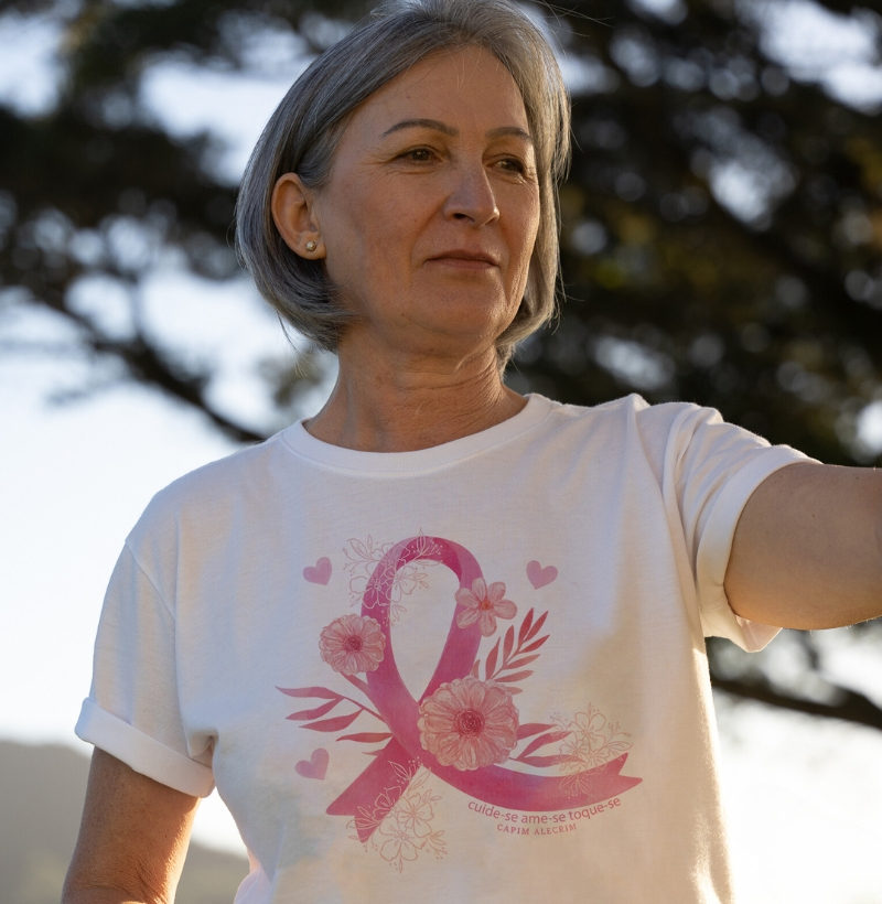 T-shirt Cuide-se Ame-se Toque-se