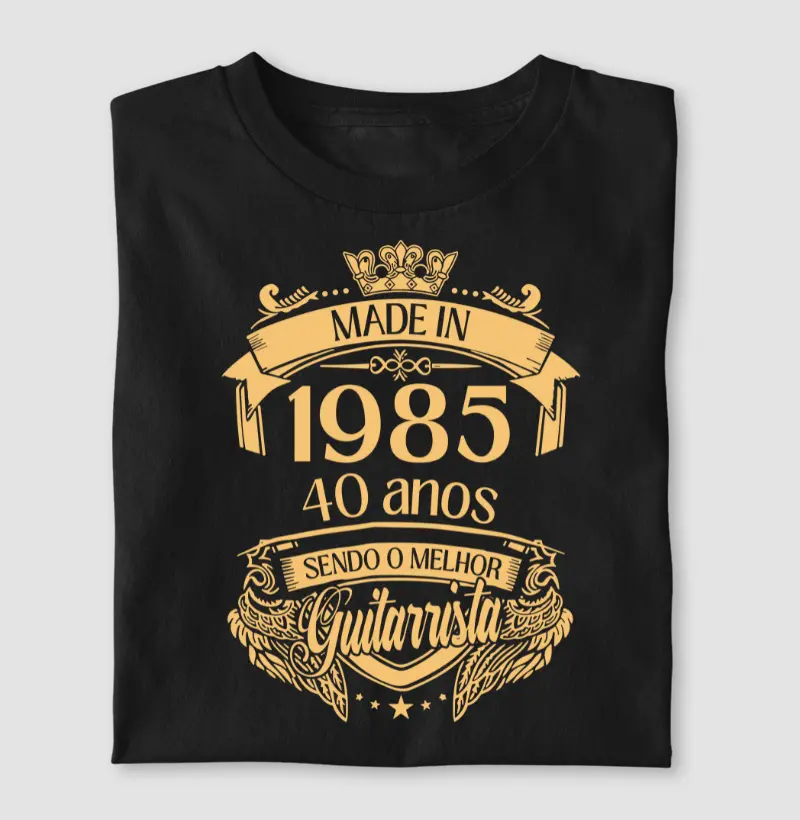 MADE IN 1985 - 40 ANOS SENDO O MELHOR GUITARRISTA