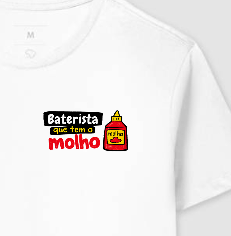 Baterista que tem o Molho