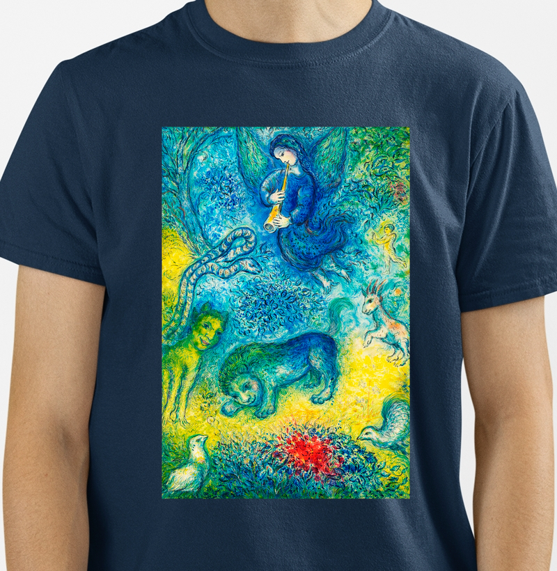 Surrealismo Marc Chagall Anjo com flauta