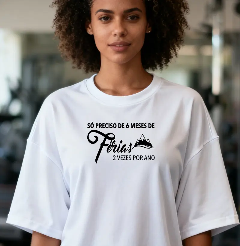 Camiseta Oversized Alma Outdoor | Férias na Montanha