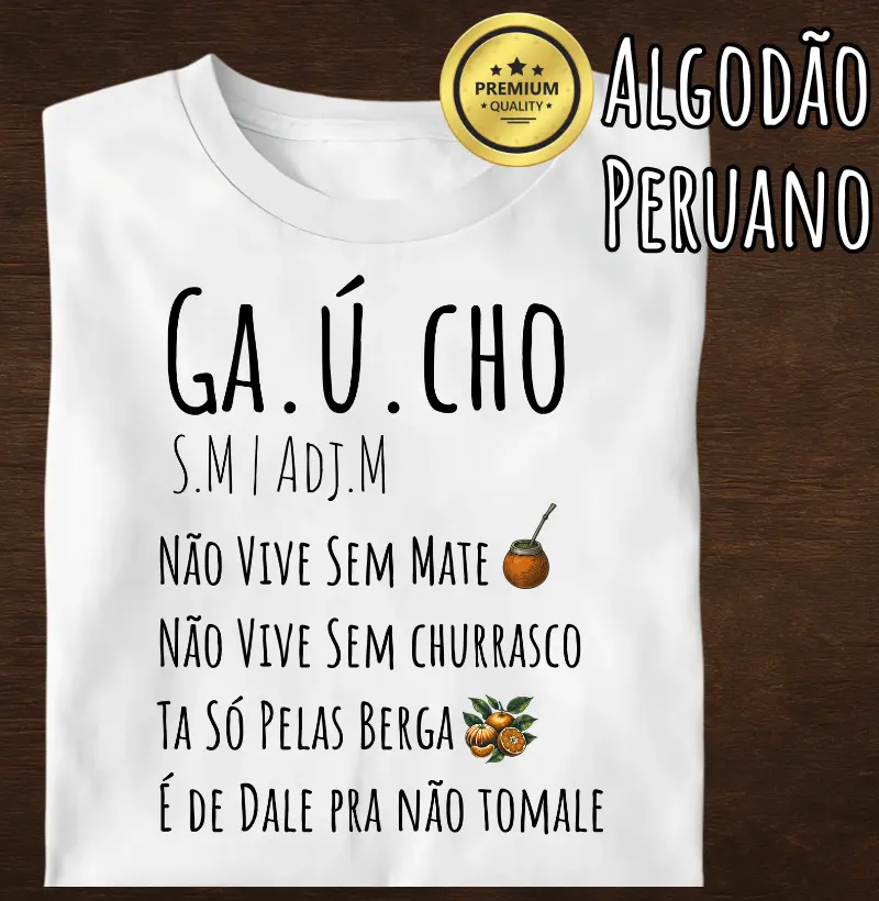 Camiseta Gaúcho (Premium)
