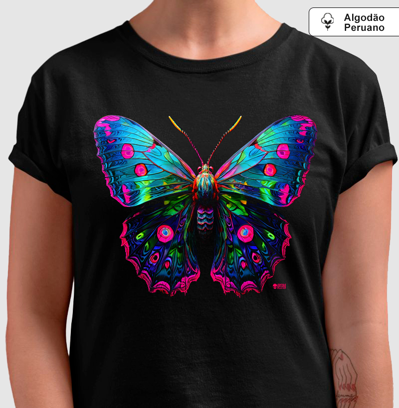 Borboleta Neon