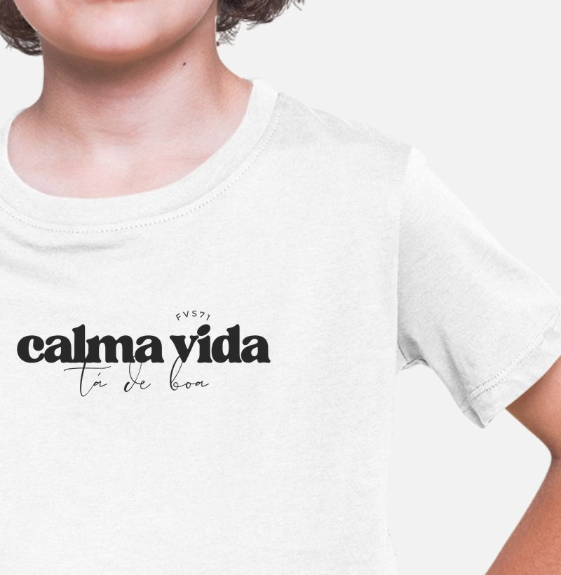 Calma vida tá de boa