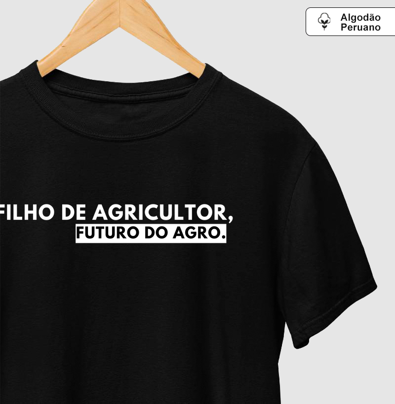 Camiseta Filho de agricultor 