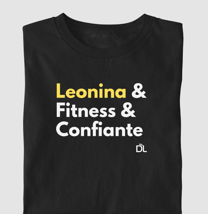 Leonina e Fitness e Confiante