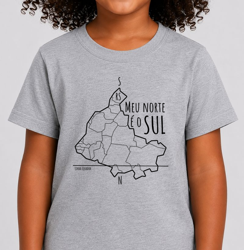 Camiseta Meu Norte é o Sul (infantil)