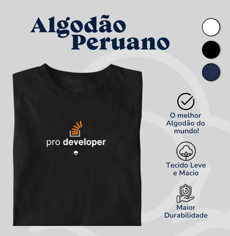 Camiseta Pro Developer