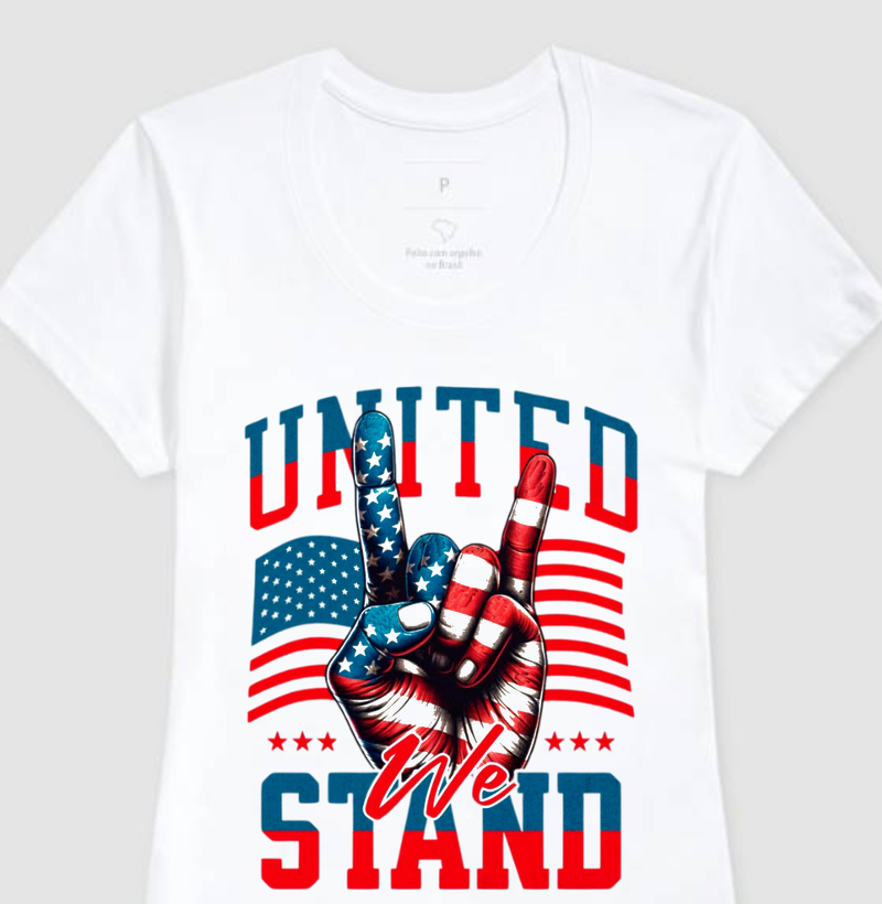 Camiseta Feminina - EUA