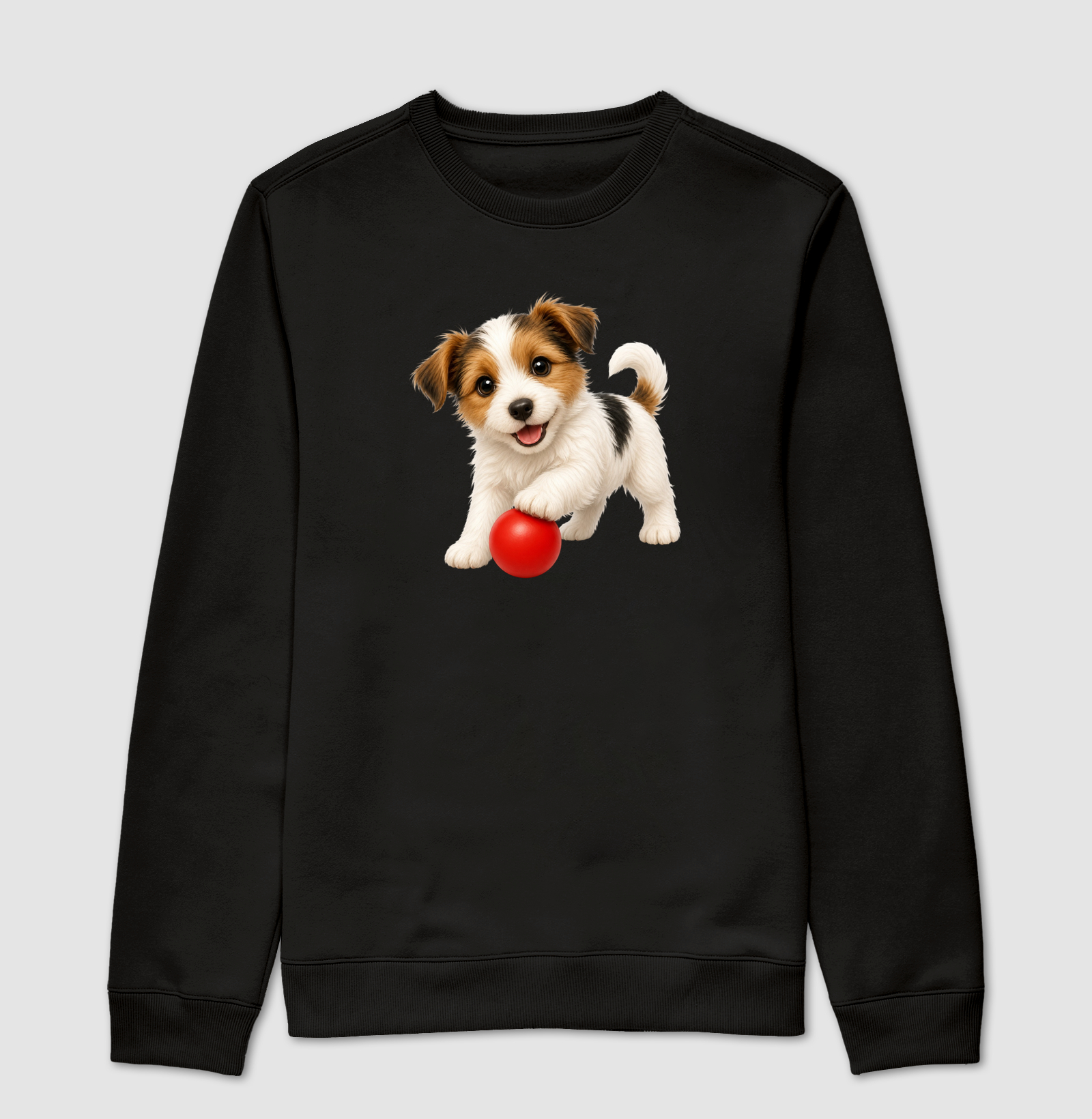 Jack Russell Pelo Longo - Desenho Animado - Suéter Moletom